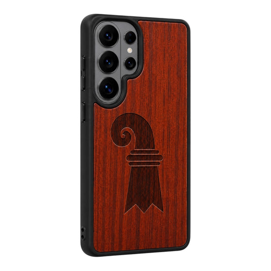 Baslerstab Eden Case aus Rosenholz für das Samsung Galaxy S26 Ultra mit MagSafe