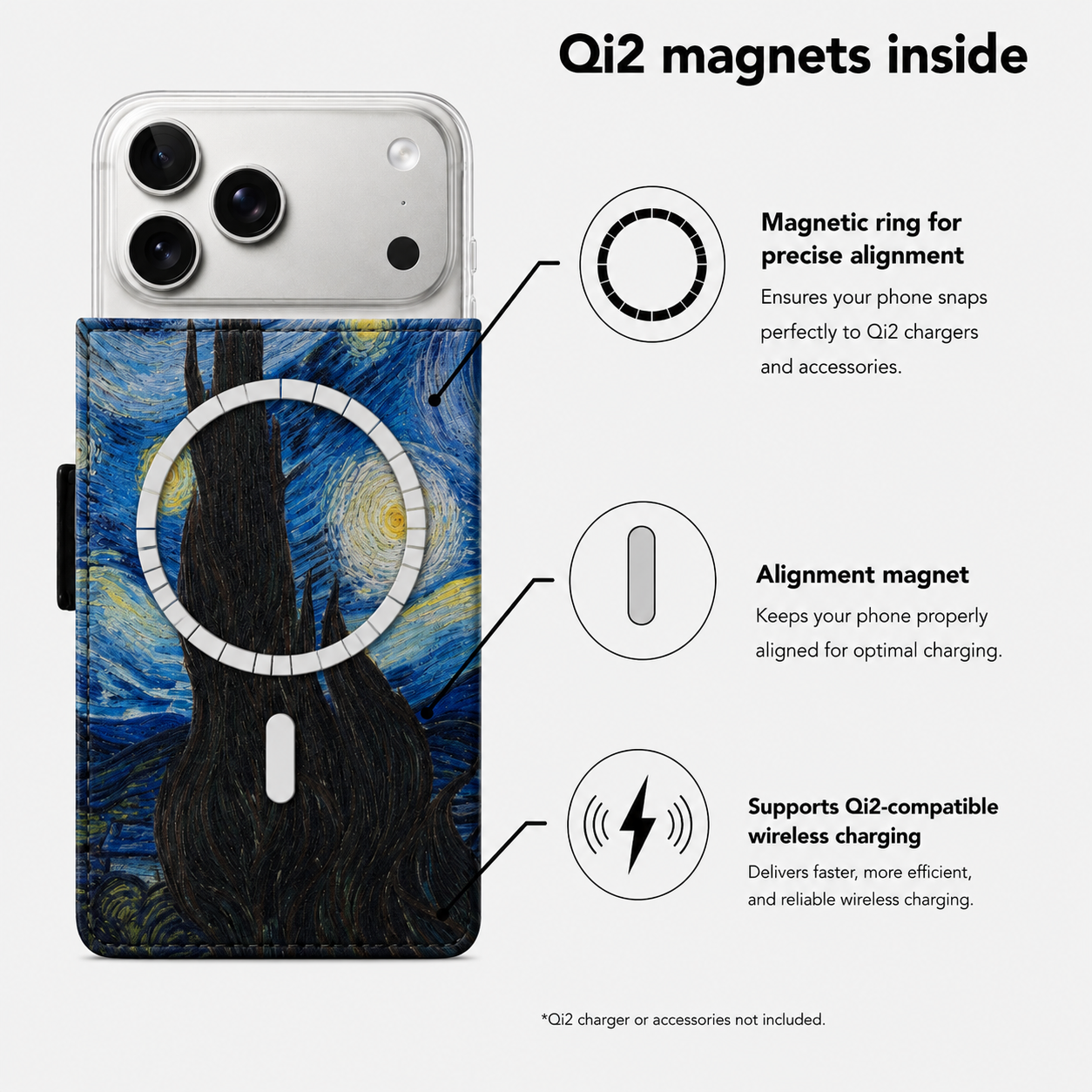 Van Gogh - Sternennacht Victor Case für iPhone 17 Pro mit MagSafe
