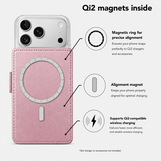 Victor Case in Rose Gold for iPhone 17 Pro Max with MagSafe