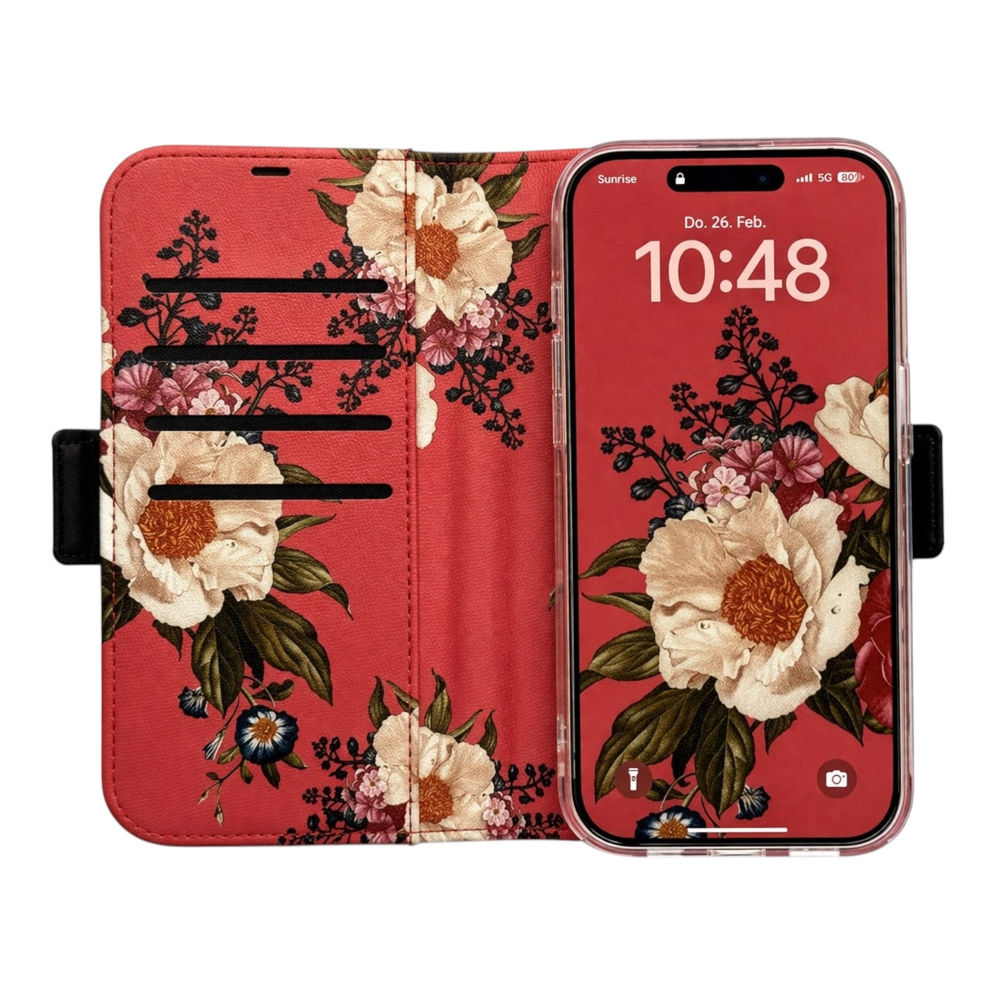 Blumen Victor Case für das iPhone 16 mit MagSafe