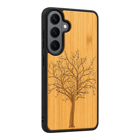 Lebensbaum Eden Case aus Bambus für das Samsung Galaxy S26 mit MagSafe