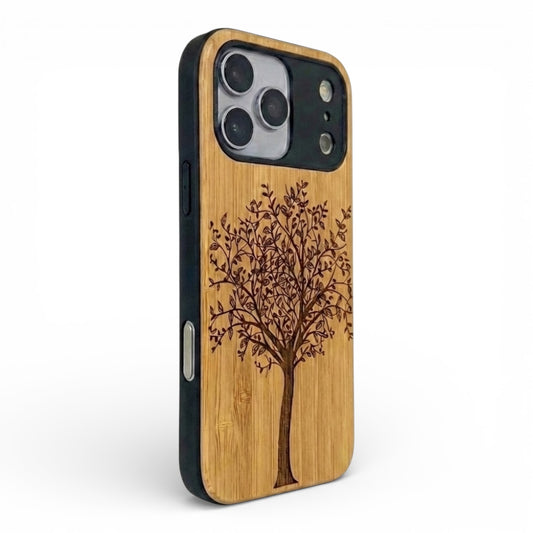 Tree of Life Eden Case made with Bamboo for the iPhone 17 Pro Max