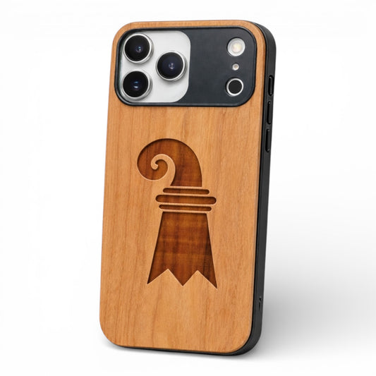 Baslerstab Eden Case made with Cherry Wood for the iPhone 17 Pro Max