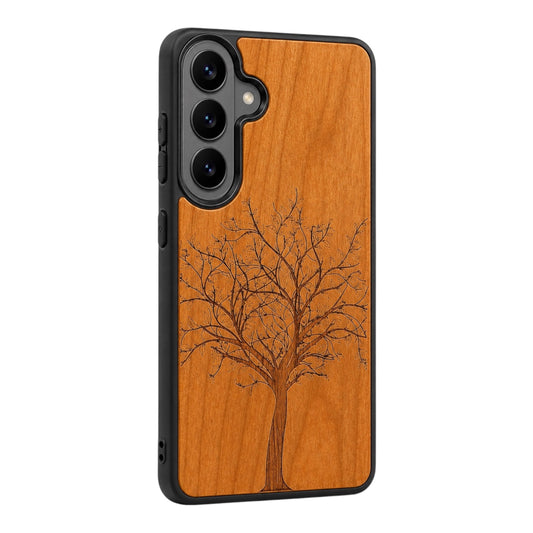 Lebensbaum Eden Case aus Kirschholz für das Samsung Galaxy S26 mit MagSafe