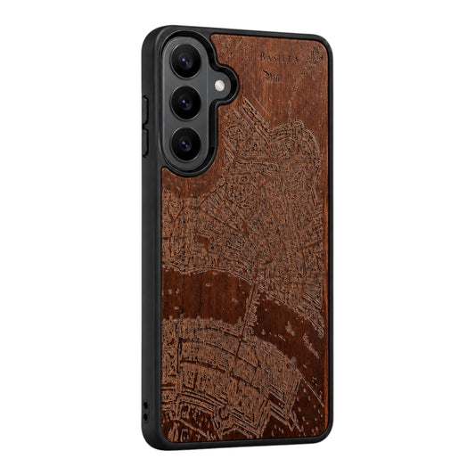 Basel Merian Eden Case aus Nussbaumholz für das Samsung Galaxy S26 mit MagSafe