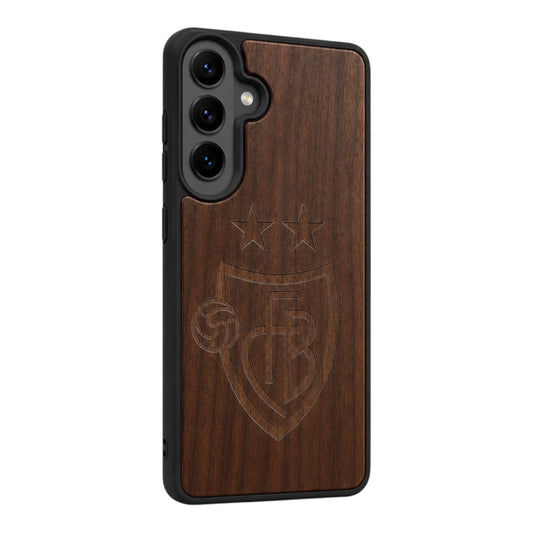 FCB Eden Case aus Nussbaumholz für das Samsung Galaxy S26 mit MagSafe