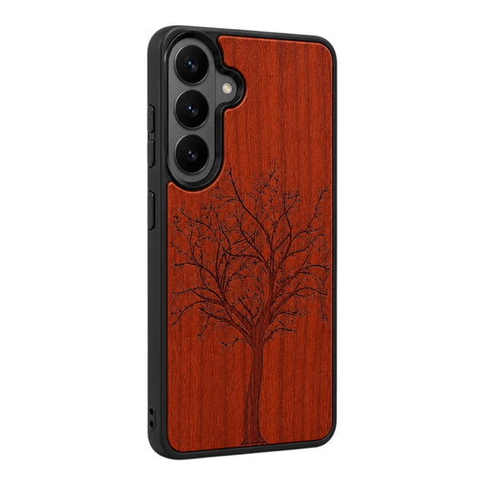 Lebensbaum Eden Case aus Rosenholz für das Samsung Galaxy S26 mit MagSafe