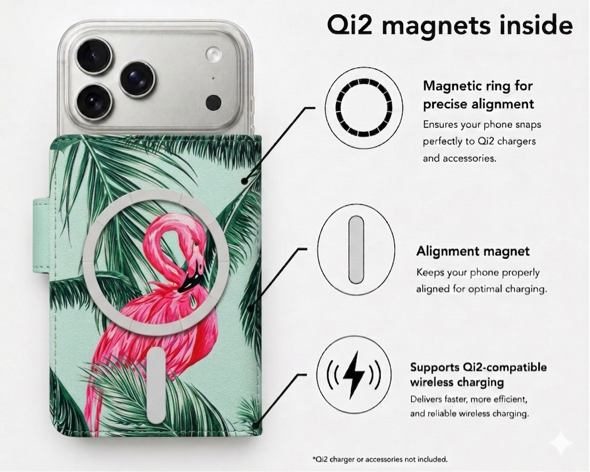 Flamingo Victor Case für iPhone 17 Pro mit MagSafe