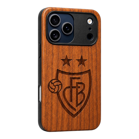 FC Basel Eden Case made with Cherry Wood for the iPhone 17 Pro