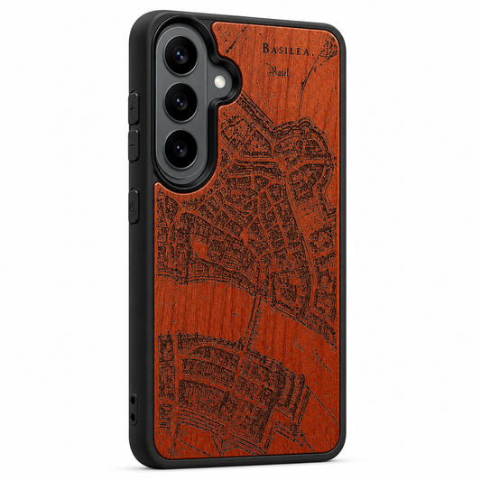 Basel Merian Eden Case aus Rosenholz für das Samsung Galaxy S26 mit MagSafe
