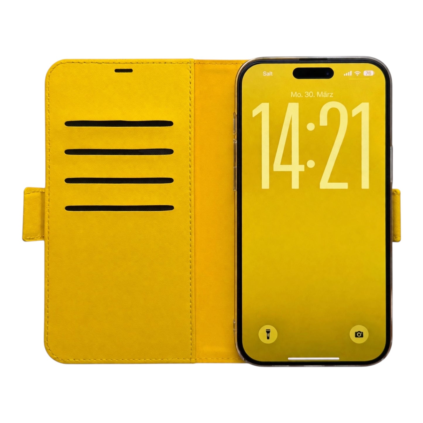 Gelb Victor Case für das iPhone 16 Pro mit MagSafe