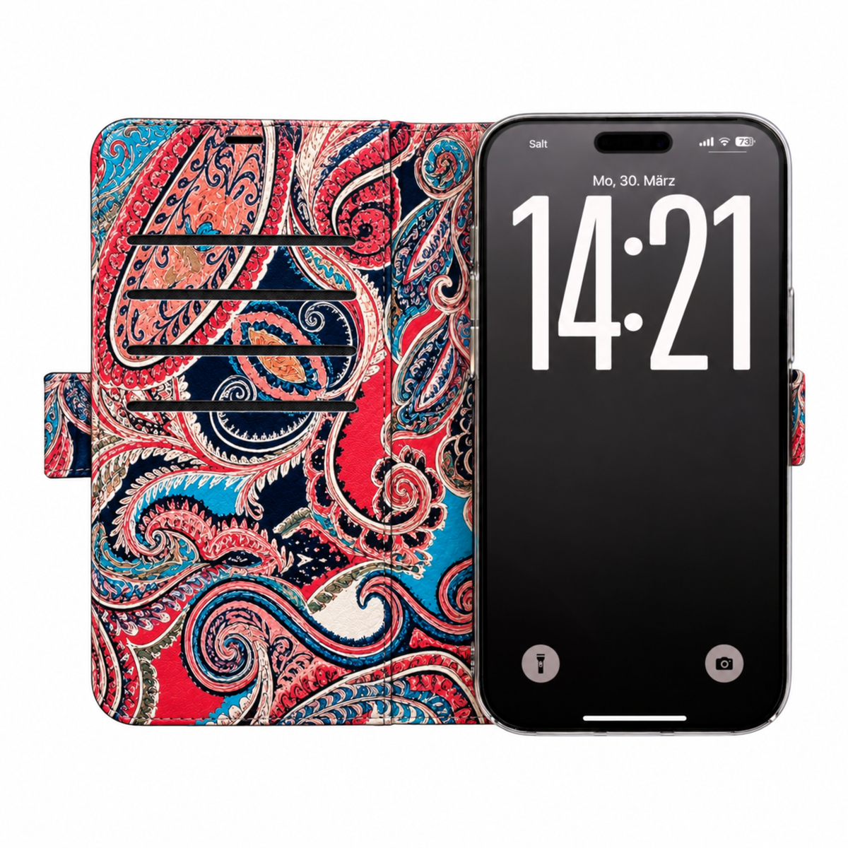 Paisley Victor Case für iPhone 16 Pro Max – leere Innenansicht