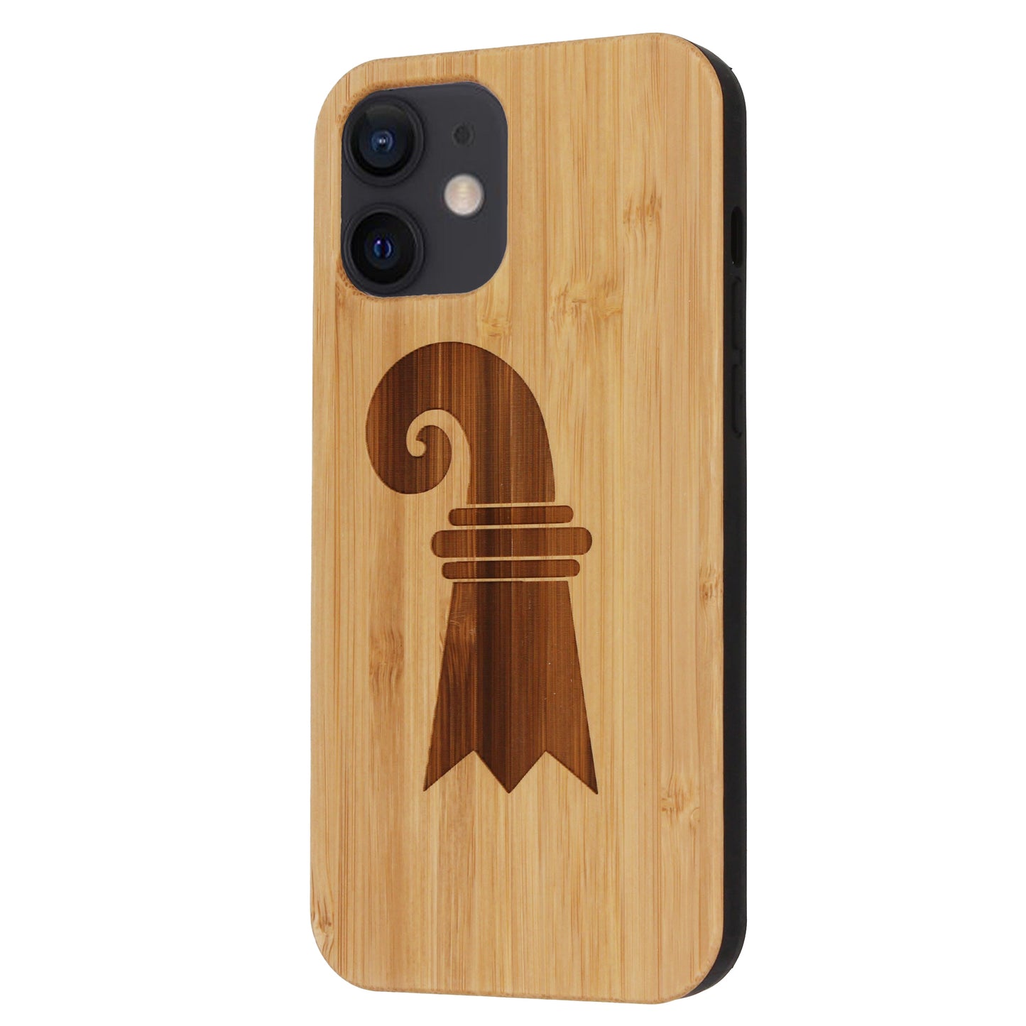 Baslerstab Eden Case made with Bamboo for the iPhone 12 Mini