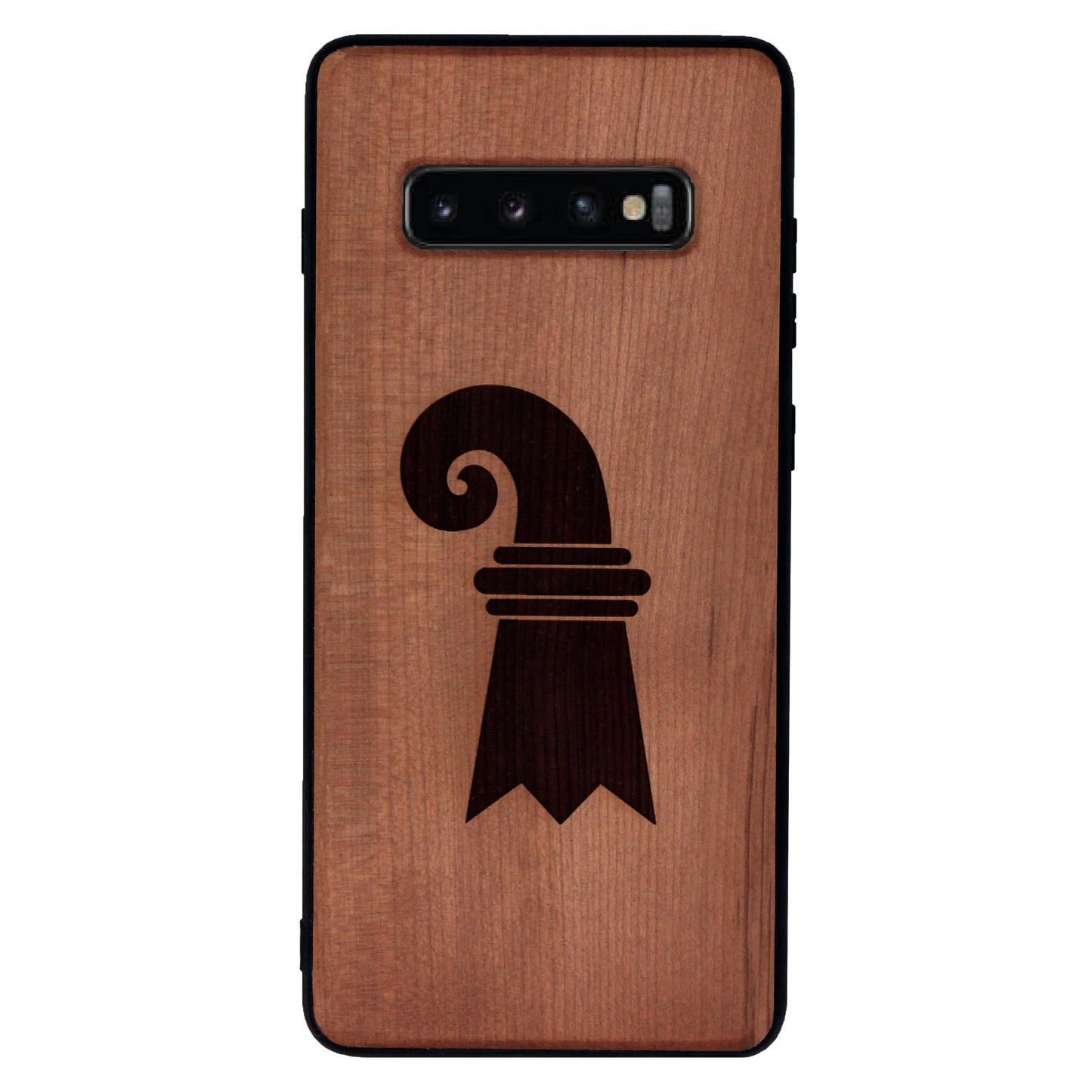 Baslerstab Eden Case made with Cherry Wood for the Samsung Galaxy S10 Plus
