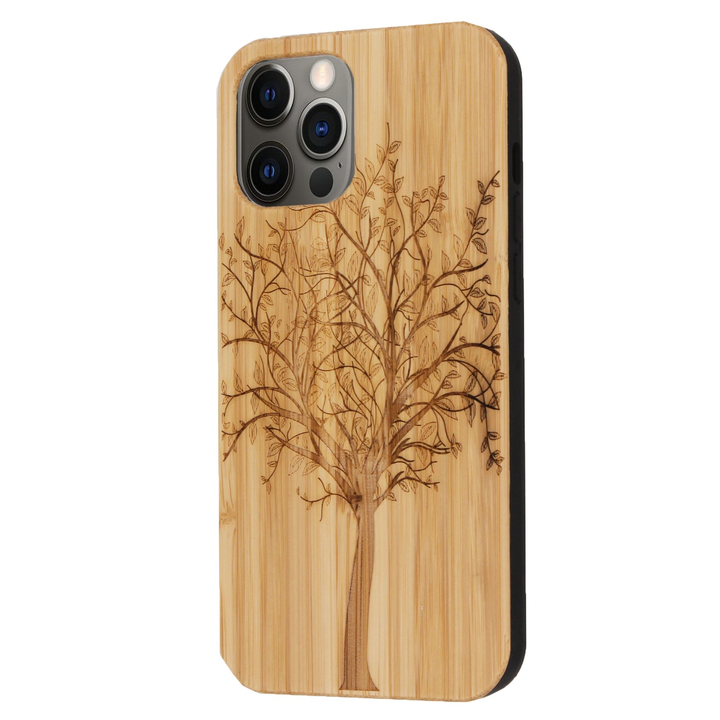 Lebensbaum Eden Case aus Bambus für das iPhone 12 Pro Max