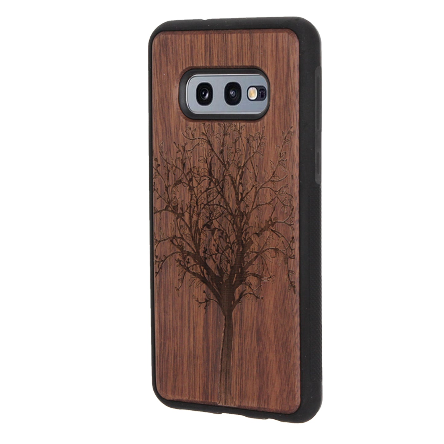 Lebensbaum Eden Case aus Nussholz für Samsung Galaxy S10e