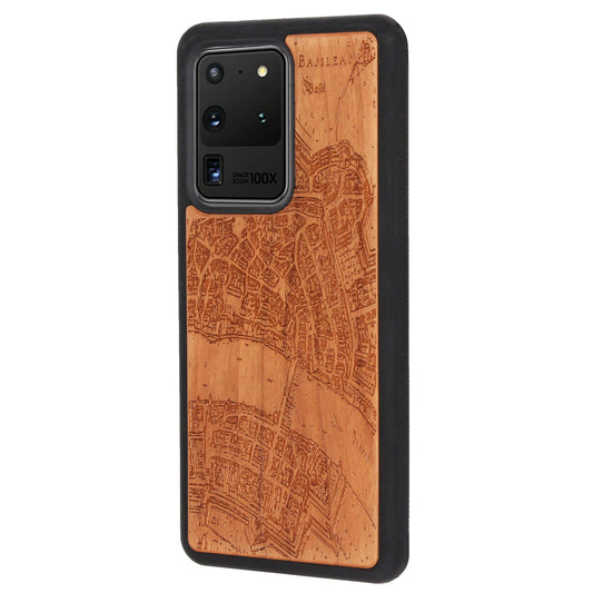 Basel Merian Eden Case aus Kirschholz für das Samsung Galaxy S20 Ultra