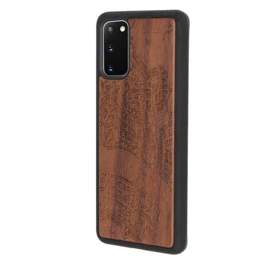 Basel Merian Eden Case aus Nussholz für das Samsung Galaxy S20