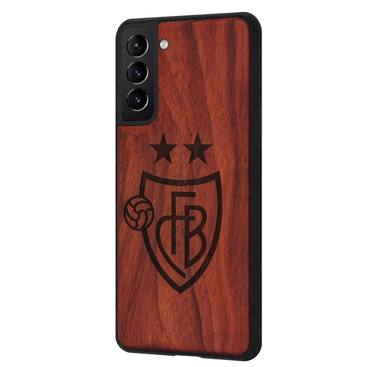 FC Basel Eden Case aus Rosenholz für das Samsung Galaxy S21 Plus