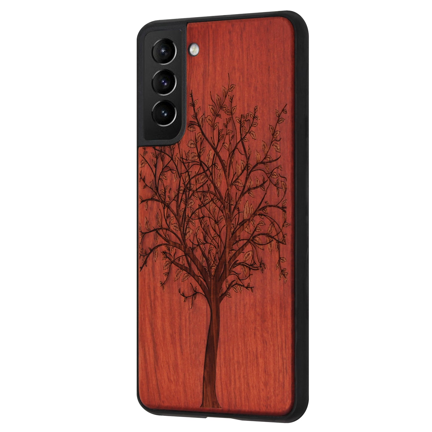 Lebensbaum Eden Case aus Rosenholz für das Samsung Galaxy S21 Plus