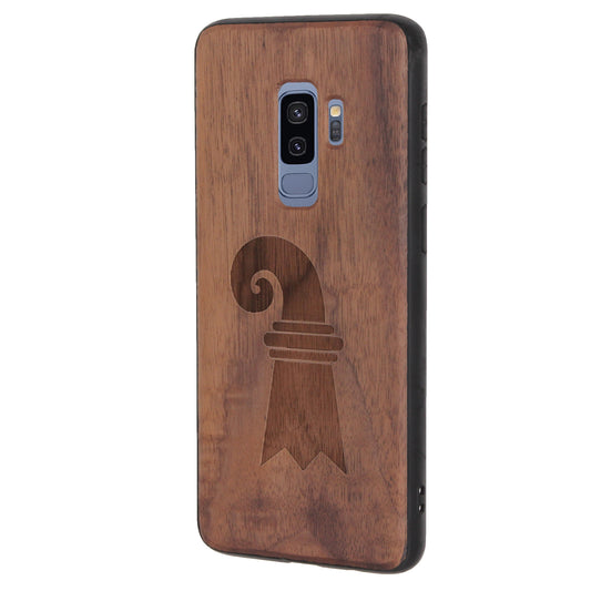 Baslerstab Eden Case aus Nussholz für das Samsung Galaxy S9 Plus