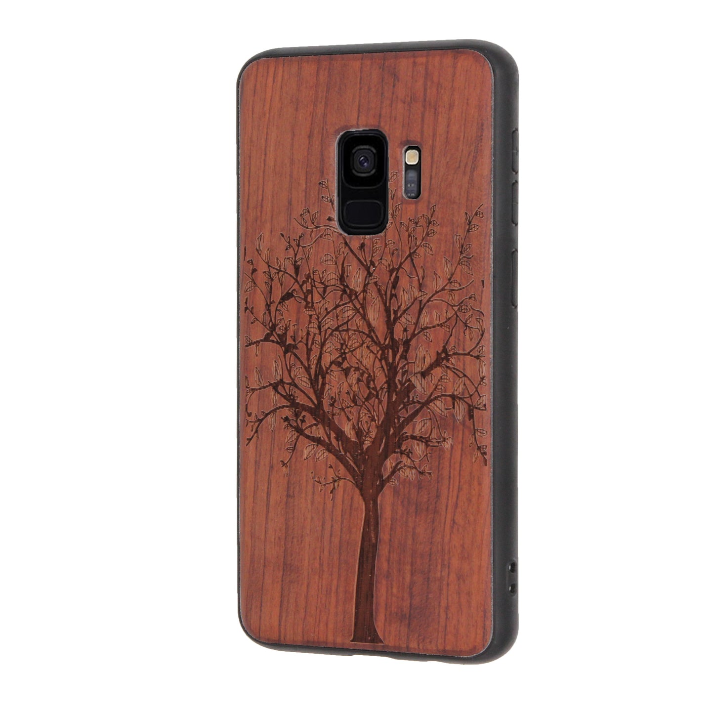 "Tree of Life" Eden Case made with Rosewood for the Samsung Galaxy S9