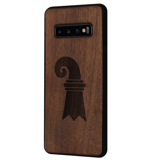 Baslerstab Eden Case aus Nussholz für das Samsung Galaxy S10