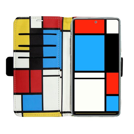 Piet Mondrian Victor Case für das Samsung S21 Plus