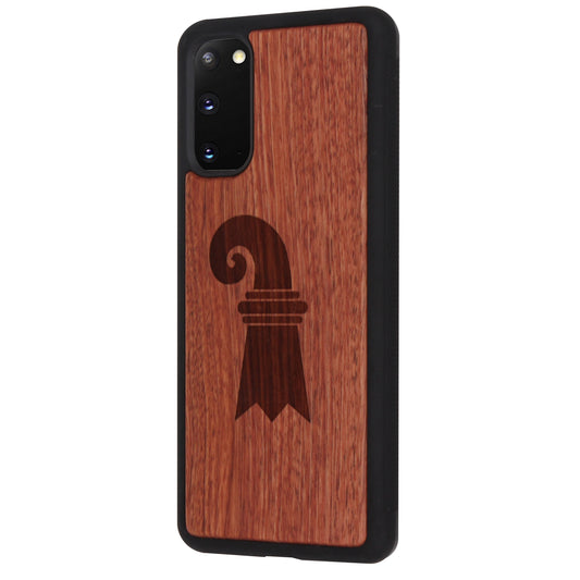 Baslerstab Eden Case aus Rosenholz für das Samsung Galaxy S20