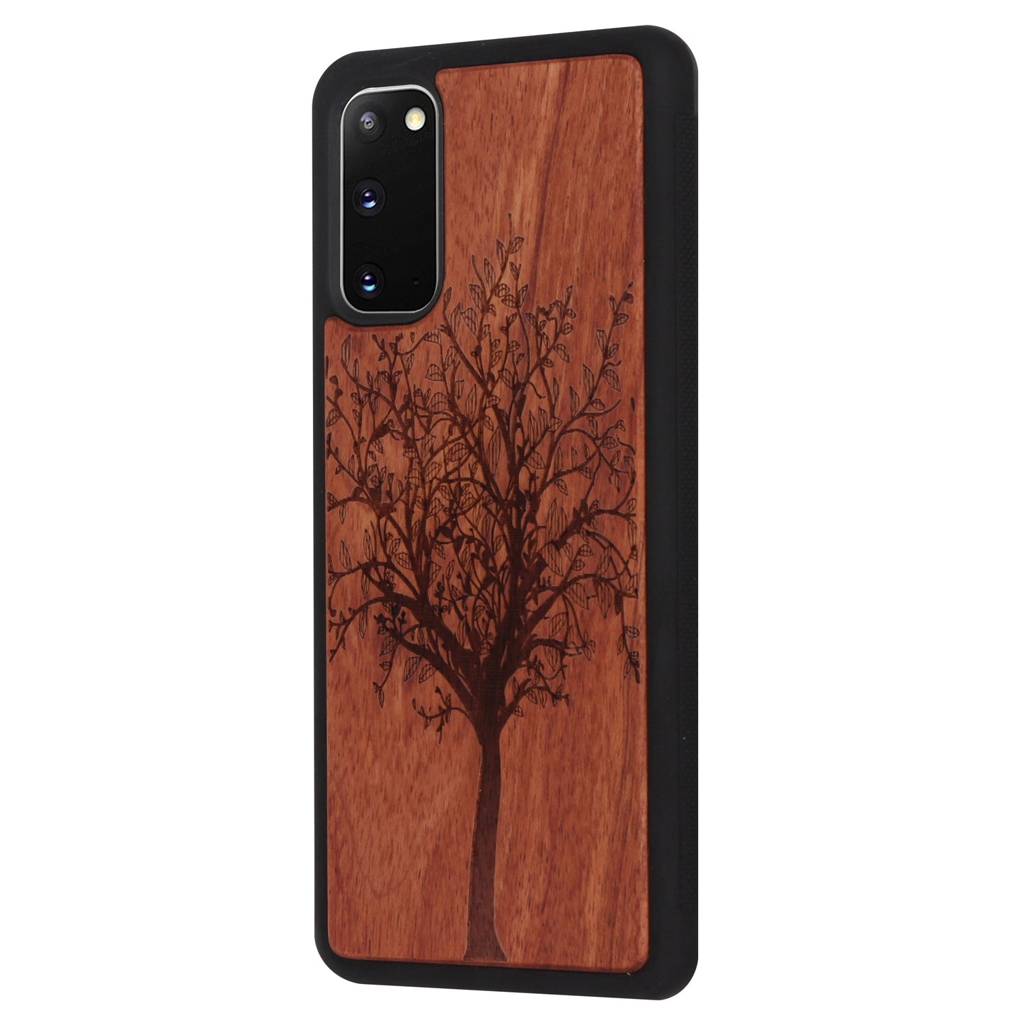 Lebensbaum Eden Case aus Rosenholz für das Samsung Galaxy S20