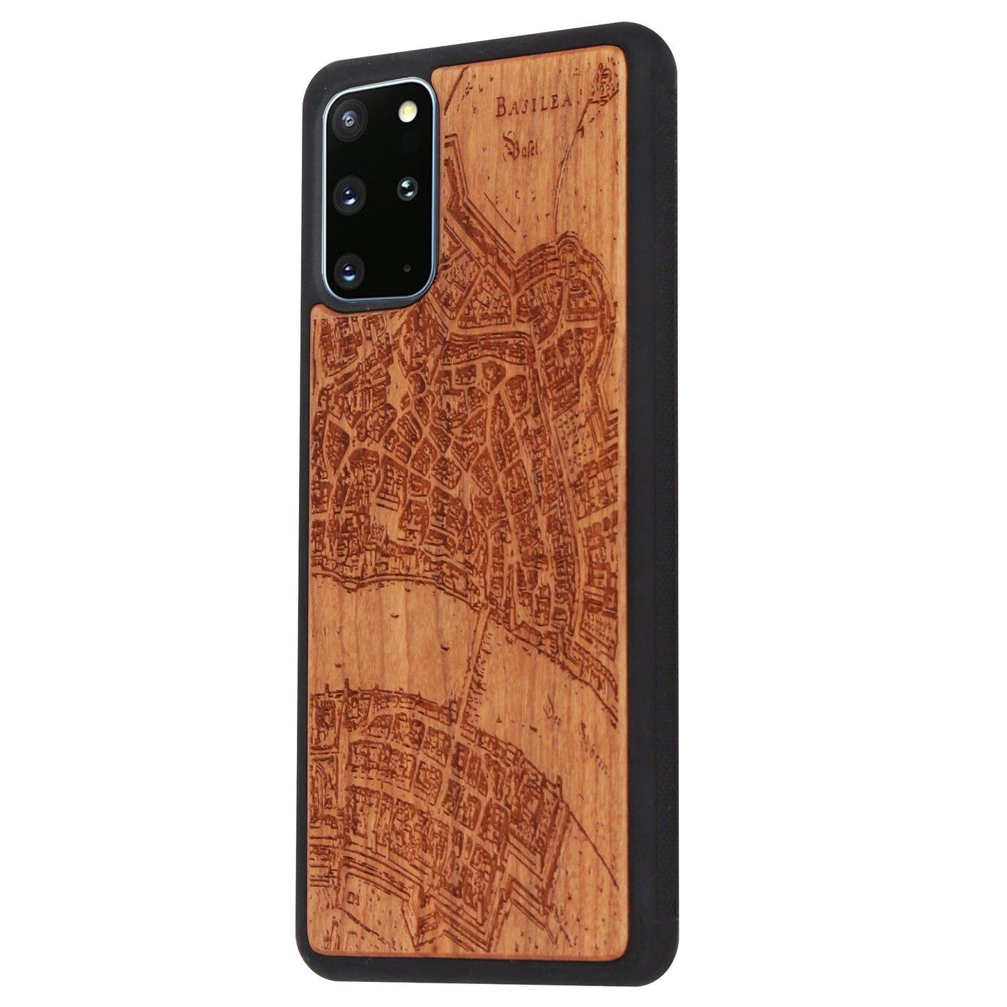 Basel Merian Eden Case aus Kirschholz für das Samsung Galaxy S20 Plus