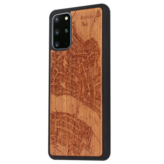 Basel Merian Eden Case aus Kirschholz für das Samsung Galaxy S20 Plus