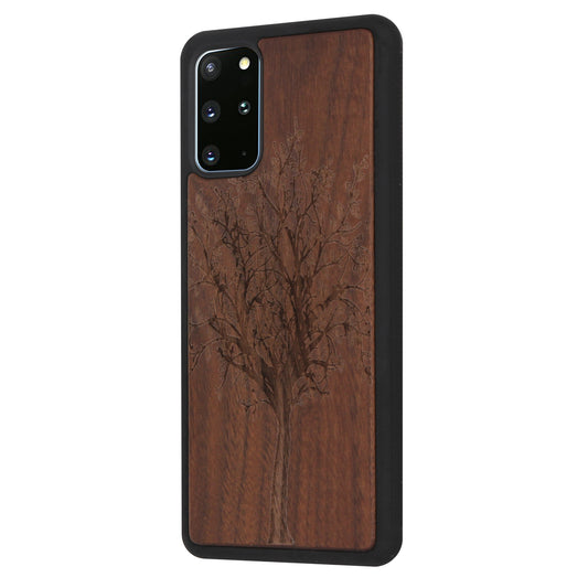 Lebensbaum Eden Case aus Nussholz für das Samsung Galaxy S20 Plus