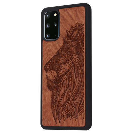 Lion Eden Case made with Rosewood for the Samsung Galaxy S20 Plus