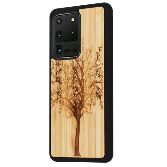 Lebensbaum Eden Case aus Bambus für das Samsung Galaxy S20 Ultra