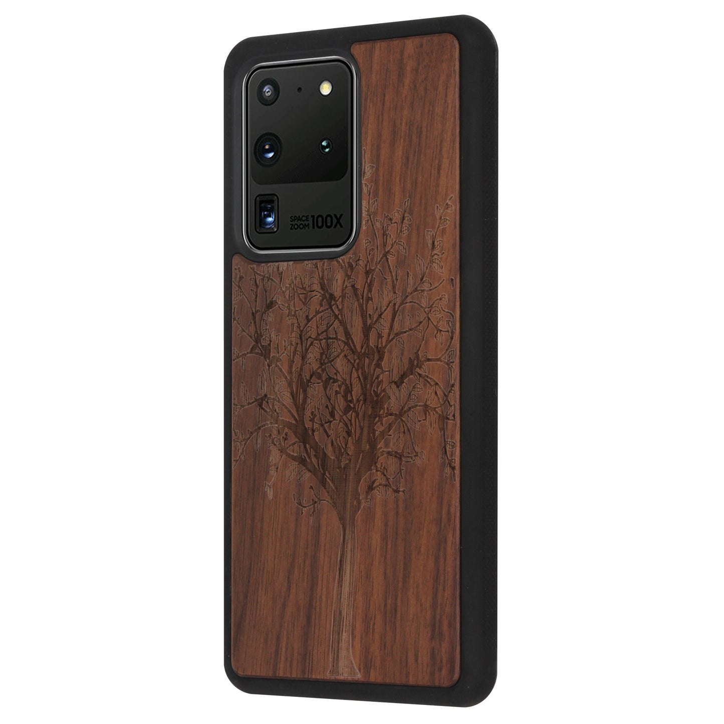 Lebensbaum Eden Case aus Nussholz für das Samsung Galaxy S20 Ultra