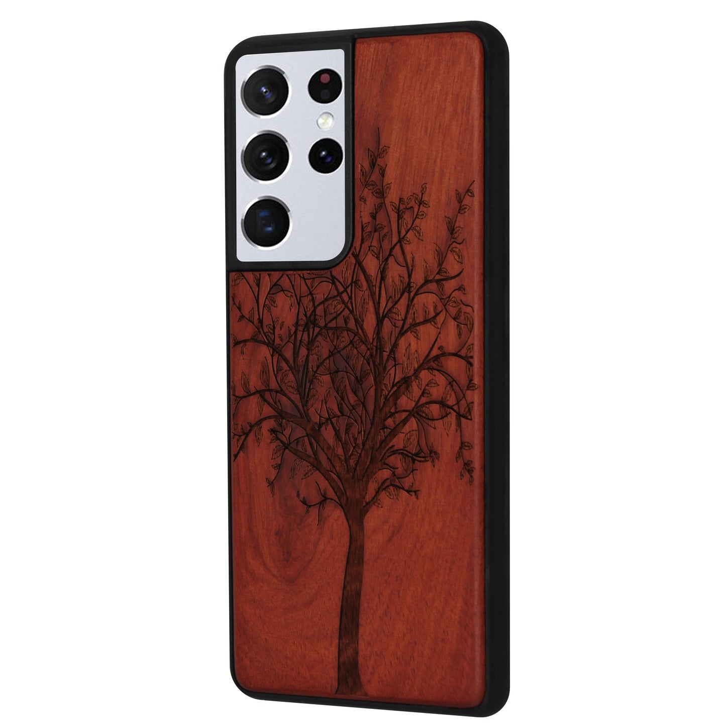 Lebensbaum Eden Case aus Rosenholz für das Samsung Galaxy S21 Ultra