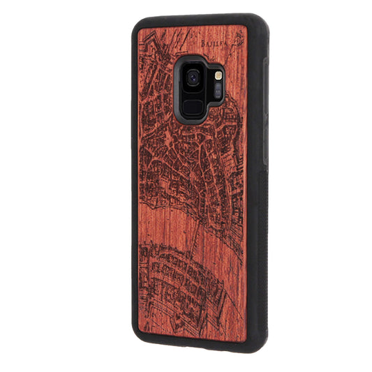 Basel Merian Eden Case made with Rosewood for the Samsung Galaxy S9