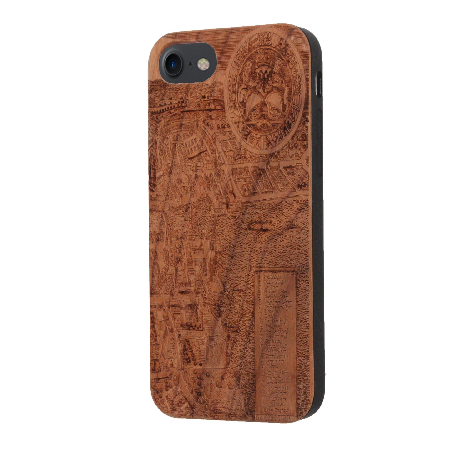 Zurich Merian Eden Case made with Cherry Wood for the iPhone 6/6S/7/8/SE 2020/SE 2022
