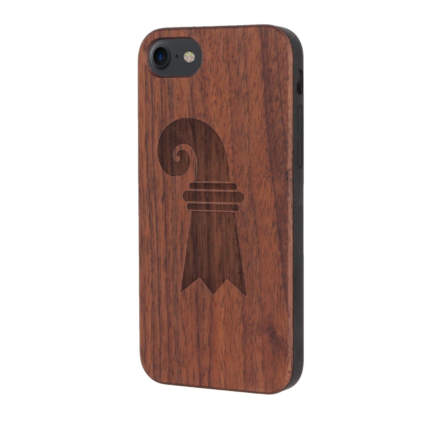 Baslerstab Eden Case made with Walnut Wood for the iPhone 6/6S/7/8/SE 2020/SE 2022
