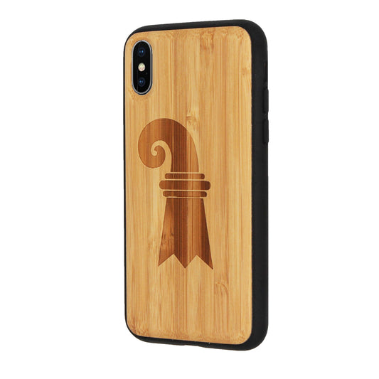 Baslerstab Eden Case made with Bamboo for the iPhone X / XS