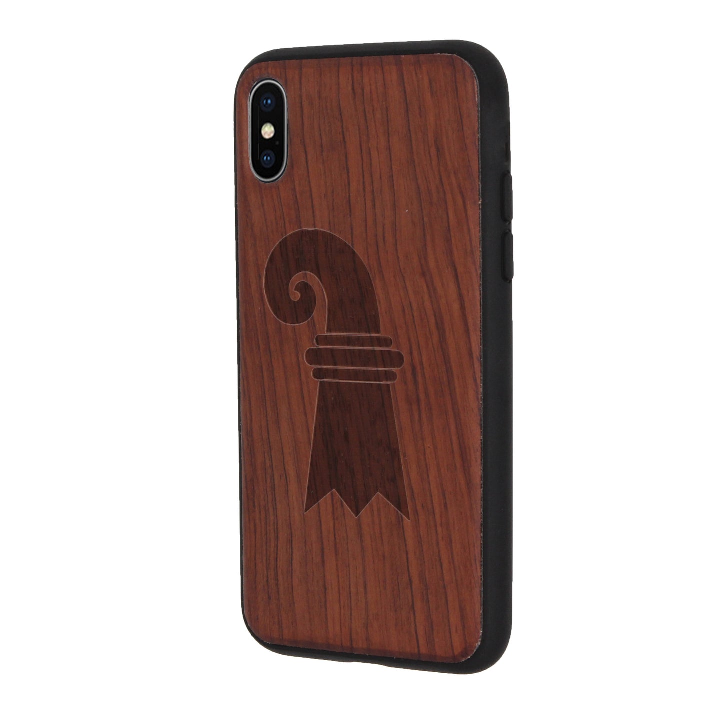 Baslerstab Eden Case made with Rose Wood for the iPhone X / XS