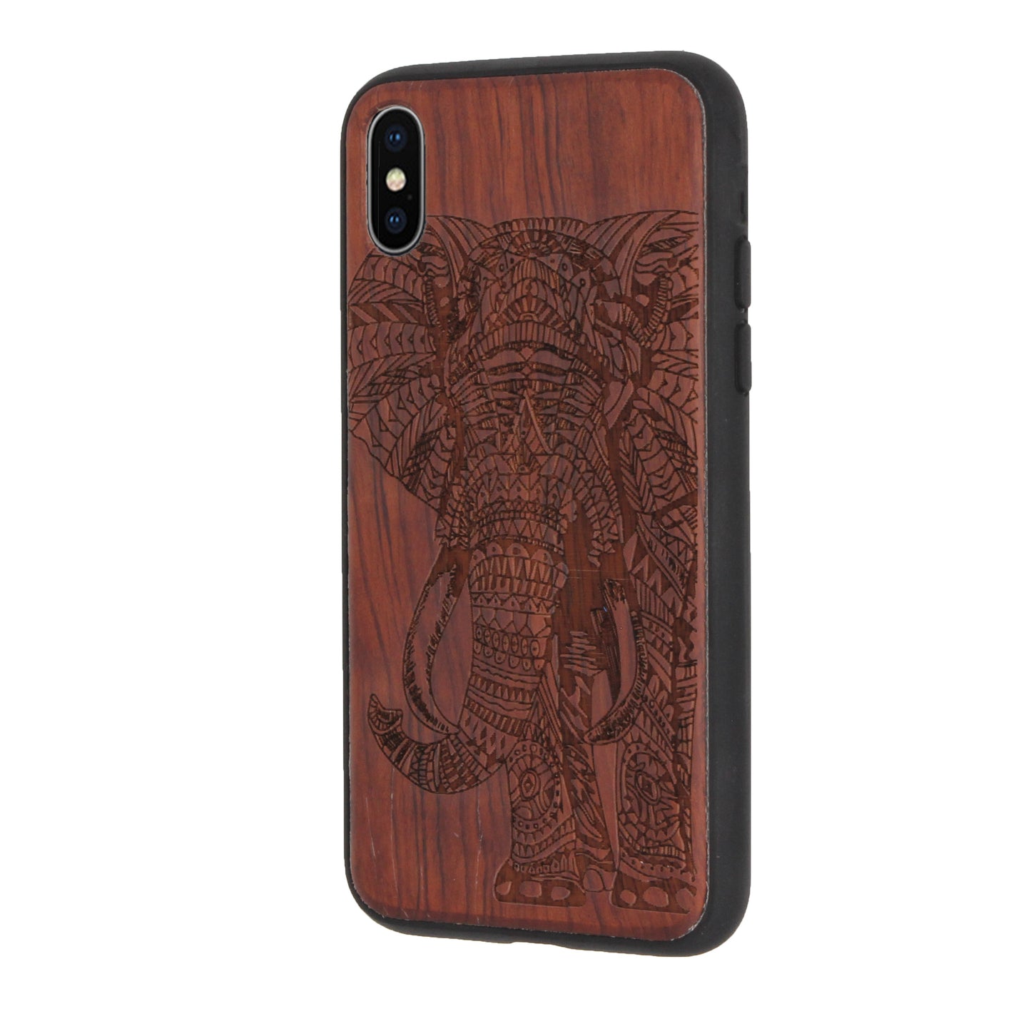 Elephant Eden Case made with Rose Wood for the iPhone X / XS