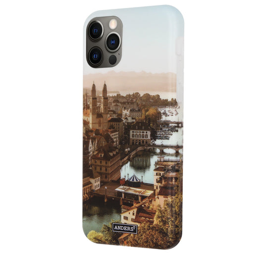Zurich City from Above 360° Case for the iPhone 12 Pro Max