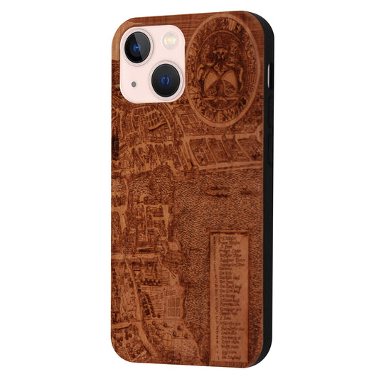 Zurich Merian Eden Case made with Cherry Wood for the iPhone 13/14