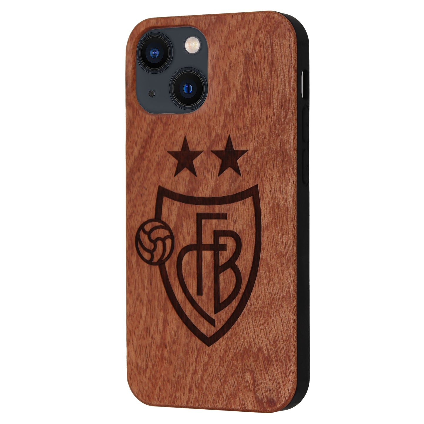 FC Basel Eden Case aus Rosenholz für das iPhone 13/14