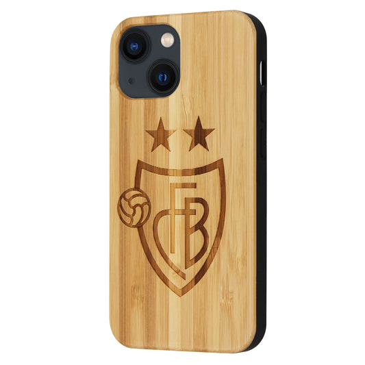 FC Basel Eden Case made with Bamboo for the iPhone 15 with MagSafe