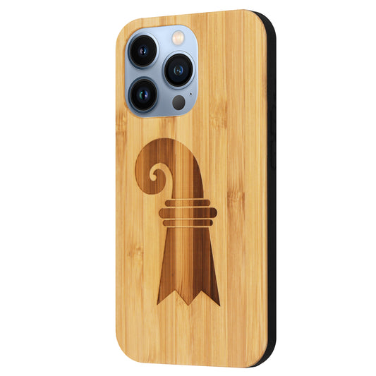 Baslerstab Eden Case made with Bamboo for the iPhone 13 Pro