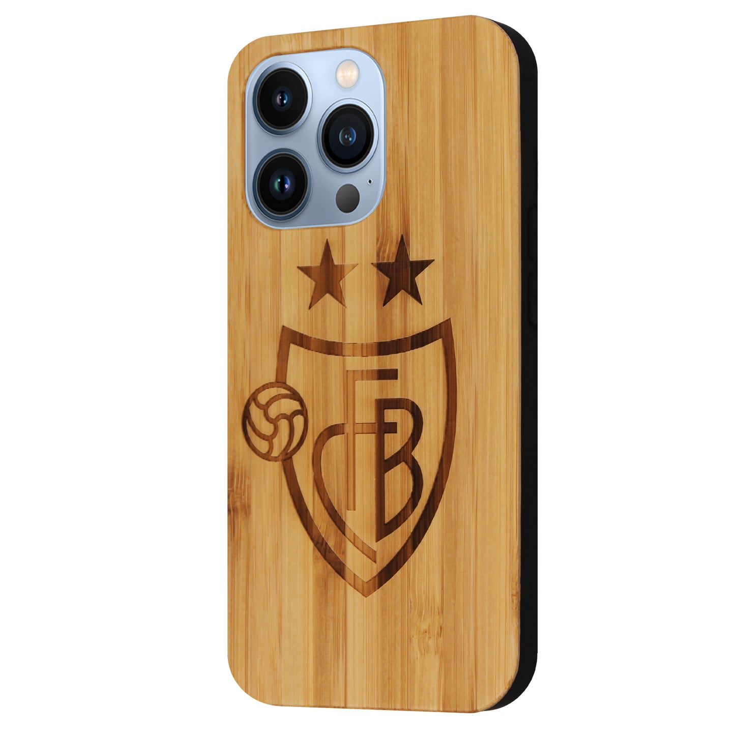 FC Basel Eden Case made with Bamboo for the iPhone 13 Pro