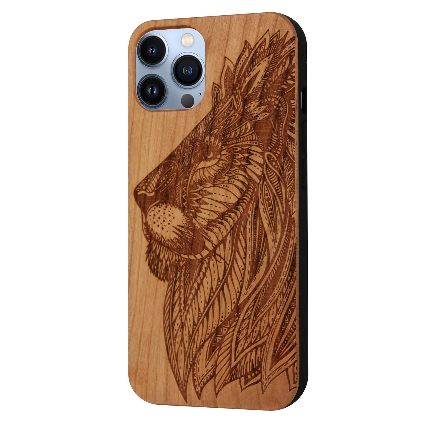 Löwe Eden Case made of Cherry Wood for iPhone 14 Pro Max with MagSafe